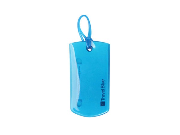 Комплект из 2 багажных бирок Travel Blue Jelly ID Tag -  цвет синий