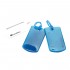 Комплект из 2 багажных бирок Travel Blue Jelly ID Tag -  цвет синий