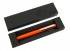 Шариковая ручка Pierre Cardin Actuel. Корпус - алюминий, отделка - металл и силикон. Цвет - оранжев.
