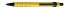 Шариковая ручка Pierre Cardin Actuel. Корпус - алюминий, отделка - металл и силикон. Цвет - желтый.