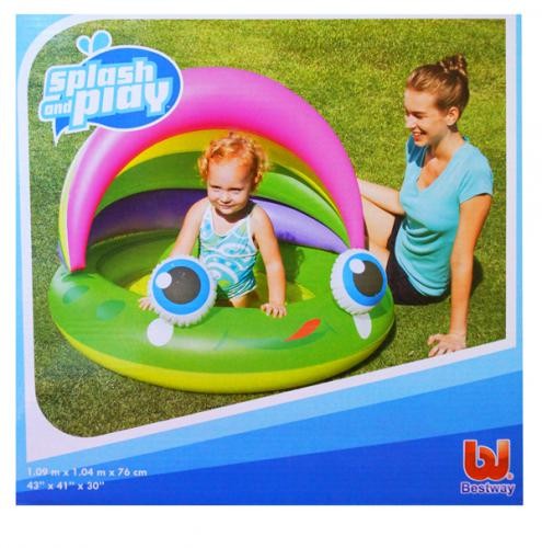 Бассейн-Игровой центр надувной Bestway, размер 180х152х66см, 52188b Бассейн-Игровой центр надувной Bestway, размер 180х152х66см, 52188b