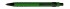 Шариковая ручка Pierre Cardin Actuel. Корпус - алюминий, отделка - металл и силикон. Цвет - зеленый