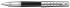 Роллерная ручка Parker Premier, цвет - черный/серебро