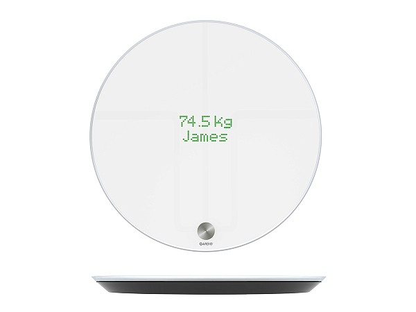 Цифровые весы QardioBase Wireless Smart Scale (B100-IOW), цвет белый