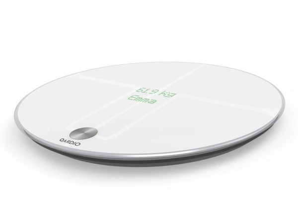 Цифровые весы QardioBase Wireless Smart Scale (B100-IOW), цвет белый