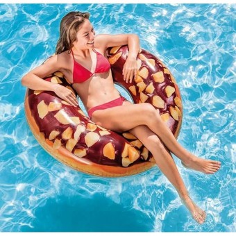 Надувной круг Шоколад 114см, от 9-ти лет Надувной круг Шоколад 114см, от 9-ти лет