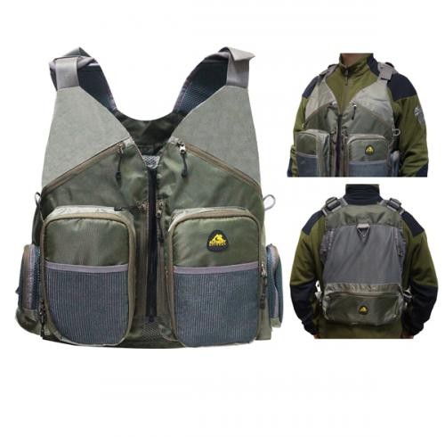 Жилет Kutbert Outdoor рыболовный, рыболовный, цв. Серый с зеленым, р-р L (FL13-0117) Жилет Kutbert Outdoor рыболовный, рыболовный, цв. Серый с зеленым, р-р L (FL13-0117)