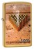 Зажигалка Zippo Classic с покрытием Brushed Brass, латунь/сталь, золотистая, матовая, 36x12x56 мм