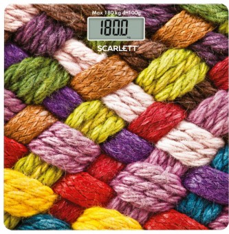 Весы напольные электронные Scarlett SC-BS33E031 макс. 180кг рисунок/шерсть Весы напольные электронные Scarlett SC-BS33E031 макс. 180кг рисунок/шерсть