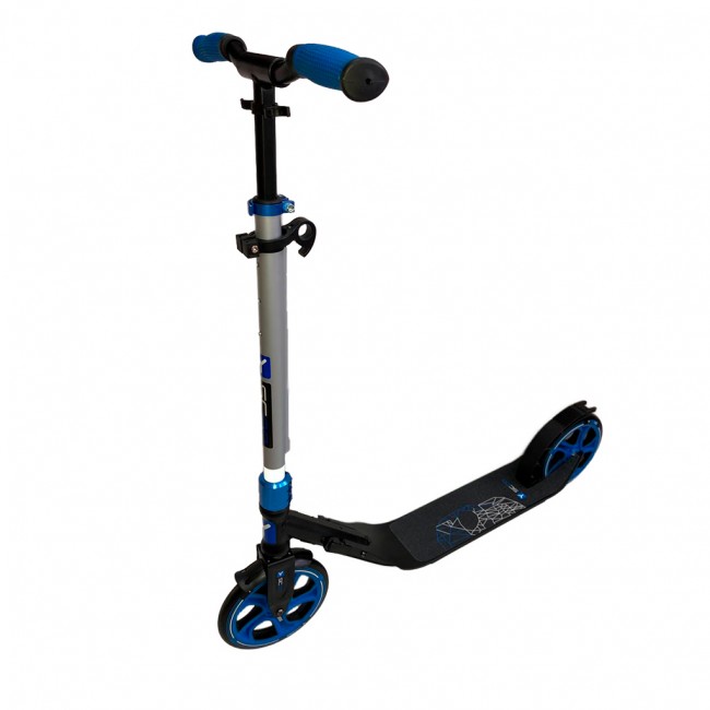 Самокат Y-Scoo RT 215 ONE&ONE dark blue (2 дизайна в 1 самокате)