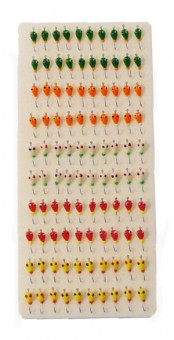 Мормышка Lumikom фосфорная N10 (крючок №10) (100 шт./уп.)