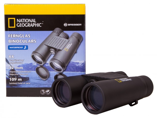 Бинокль Bresser National Geographic 8x42 WP Бинокль Bresser National Geographic 8x42 WP