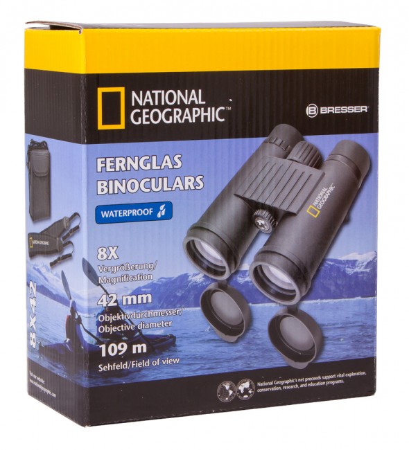 Бинокль Bresser National Geographic 8x42 WP Бинокль Bresser National Geographic 8x42 WP