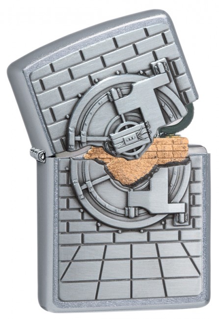 Зажигалка Zippo Classic GL-29555 с покрытием Street Chrome™, латунь/сталь, серебристая, матовая, 36x12x56 мм Зажигалка Zippo Classic GL-29555 с покрытием Street Chrome™, латунь/сталь, серебристая, матовая, 36x12x56 мм