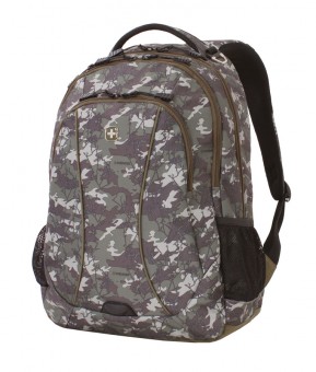 Женский рюкзак Wenger - 15” - зеленый камуфляж - полиэстер - 900D - 48х37х19 см - 34 л Женский рюкзак Wenger - 15” - зеленый камуфляж - полиэстер - 900D - 48х37х19 см - 34 л