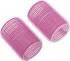 Бигуди-липучки Dewal Beauty d 24ммx63мм  (10шт)   розовые