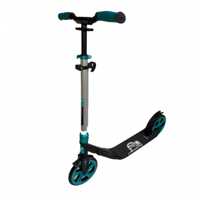 Самокат Y-Scoo RT 215 ONE&ONE aqua (2 дизайна в 1 самокате)