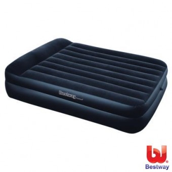 Кровать Bestway Премиум, c эл. насосом и подголовником, цвет темно синий 203*152*46см. (67345N) Кровать Bestway Премиум, c эл. насосом и подголовником, цвет темно синий 203*152*46см. (67345N)