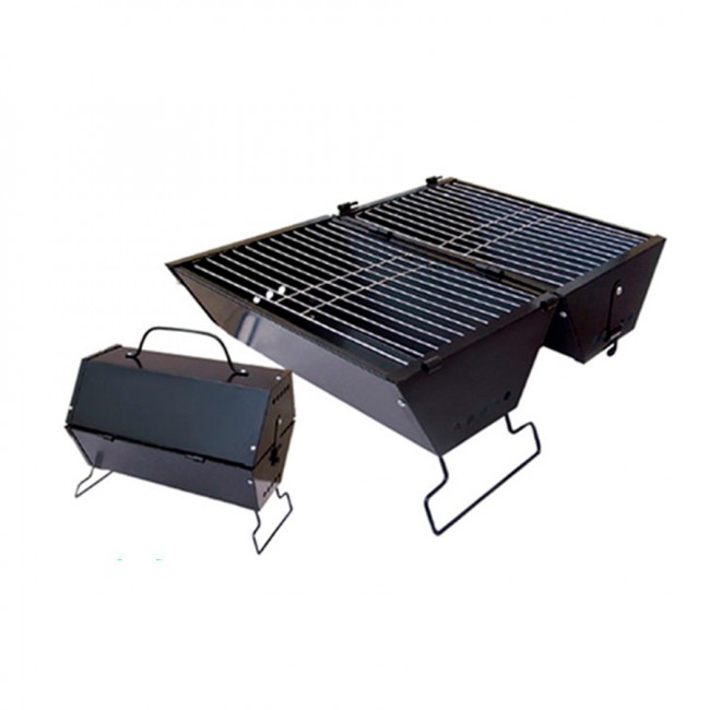 Мангал складной Barbecue Camp Oven, 30*19 см х 2, с решётками для барбекю (BY-1002) Мангал складной Barbecue Camp Oven, 30*19 см х 2, с решётками для барбекю (BY-1002)