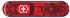 Передняя накладка для ножей Victorinox SwissLite 58 мм, пластиковая, полупрозрачная красная