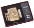 Зажигалка Zippo Armor™ с покрытием High Polish Gold Plate, латунь/сталь, золотистая, 36x12x56 мм