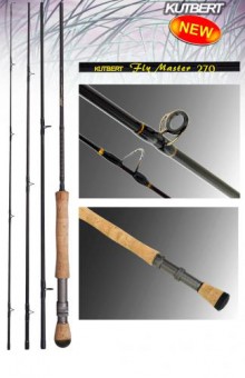 Нахлыстовые удилища Kutbert FLY Master 4 секции 2,7м. - 5#6, Carbon Rod 25 Нахлыстовые удилища Kutbert FLY Master 4 секции 2,7м. - 5#6, Carbon Rod 25