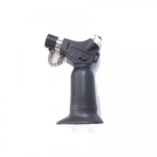 Горелка-зажигалка газовая Pocket Torch, турбо, регулятор пламени, с крышкой и цепочк, в блистере(HF-65)