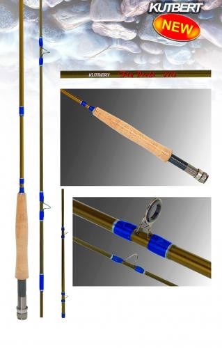 Удилище Kutbert FLY Profi 6 секций 2,7м. - 5#6, Carbon Rod 25 Удилище Kutbert FLY Profi 6 секций 2,7м. - 5#6, Carbon Rod 25