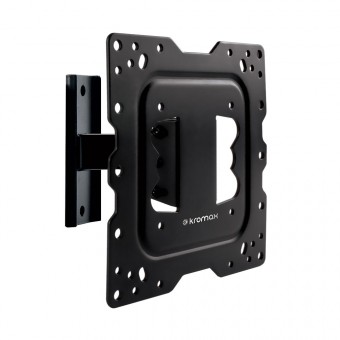Кронштейн для телевизора Kromax DIX-16 черный 22"-55" макс. 30кг настенный поворот и наклон