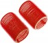 Бигуди-липучки Dewal Beauty d 36ммx63мм  (10шт)   красные