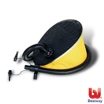 Насос Bestway AirStep ножной, размер 29х22см. (4.200 см/куб.) комплект переходников