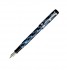 Перьевая ручка Parker Duofold. Шахматная Синяя с позолоченными 23К деталями дизайна Перо: золото18К