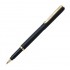 Роллерная ручка Pierre Cardin Gamme. Корпус - латунь, отделка - мат. покр., сталь и позолота.
