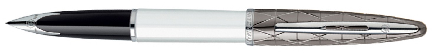 Перьевая ручка Waterman Carene Contemporary White ST. Перо - золото 18К, детали дизайна: палладий Перьевая ручка Waterman Carene Contemporary White ST. Перо - золото 18К, детали дизайна: палладий