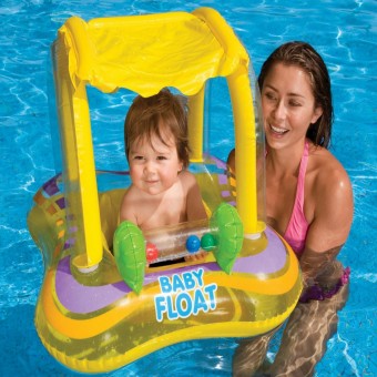 Круг Kiddie, с навесом, с трусами 81х66см, 1-2 года Круг Kiddie, с навесом, с трусами 81х66см, 1-2 года