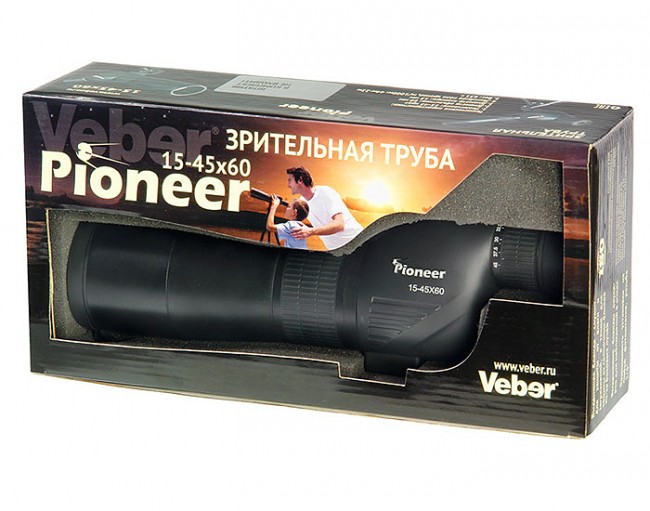 Зрительная труба Veber Pioneer 15-45x60 Р