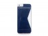 Накладка-кошелек Zavtra для iPhone 5 / 5s / SE, из натуральной кожи, синий