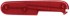 Задняя накладка для ножей Victorinox 91 мм, пластиковая, полупрозрачная красная