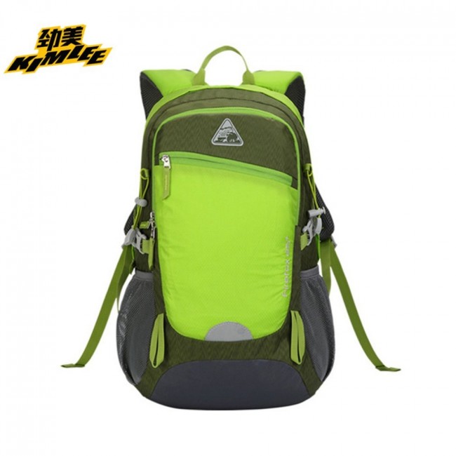 Рюкзак Kimlee Firefox -  25Л.+ -  30*20*50См. -  усил. спинка -  ткань водоот. -  облег. -  3 отдел. -  цв. зелен.