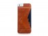 Накладка-кошелек Zavtra для iPhone 5 / 5s / SE, из натуральной кожи, коричневый
