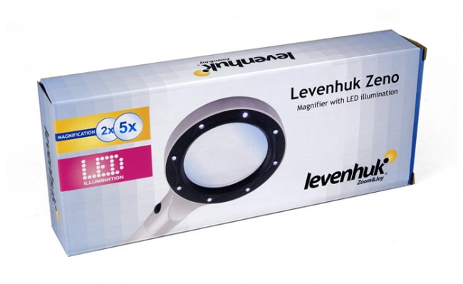Лупа Levenhuk Zeno 50, 2,2/4,4x, 88/21 мм, 2 LED Лупа Levenhuk Zeno 50, 2,2/4,4x, 88/21 мм, 2 LED