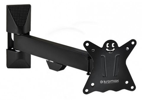 Кронштейн для телевизора Kromax Casper-103 черный 10"-32" макс. 25кг настенный поворот и наклон Кронштейн для телевизора Kromax Casper-103 черный 10"-32" макс. 25кг настенный поворот и наклон