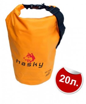 Гермоупаковка-баул Hasky, 20 л, тк. ПВХ, размер 54х20 см Гермоупаковка-баул Hasky, 20 л, тк. ПВХ, размер 54х20 см