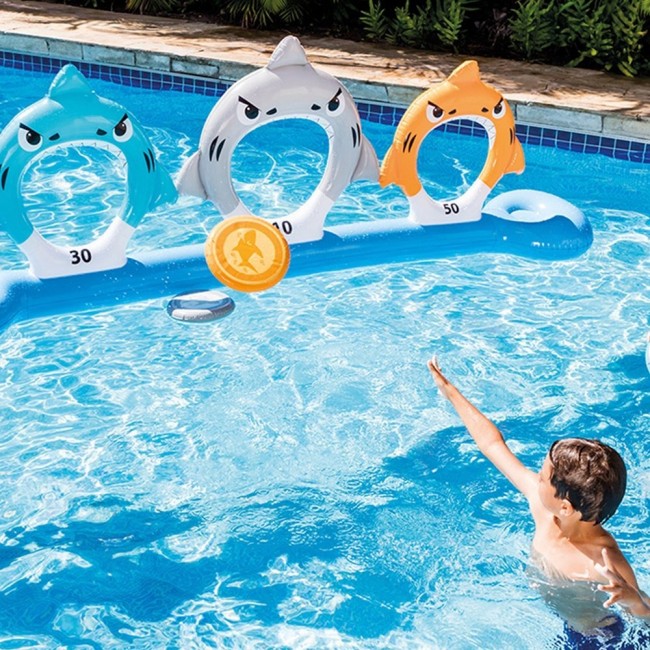 Надувные кольца для метания тарелок Надувные кольца для метания тарелок