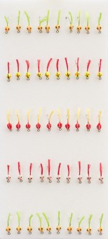 Мормышка Lumikom фосфорная N26-ЖХ (крючок №6) (50 шт./уп.)