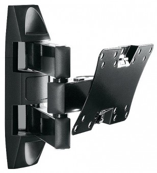 Кронштейн для телевизора Holder Lcds-5065 черный 19"-32" макс. 30кг настенный поворот и наклон Кронштейн для телевизора Holder Lcds-5065 черный 19"-32" макс. 30кг настенный поворот и наклон