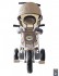 Л001 3-х колесный велосипед Galaxy Лучик с капюшоном коричнево-бежевый