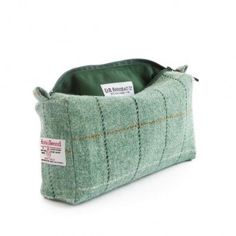 Дорожный несессер D. R. Harris, твид, расцветка "Town", малый