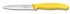 Нож для овощей Victorinox SwissClassic, лезвие 10 см с серейторной заточкой, жёлтый