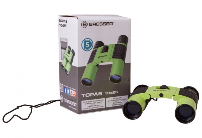 Бинокль Bresser Topas 10x25 Green